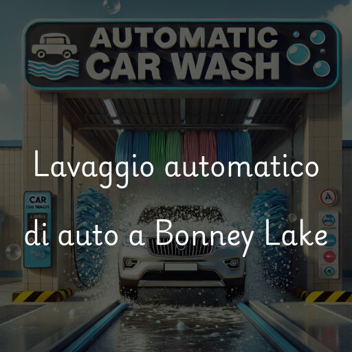 Lavaggio automatico di auto a Bonney Lake