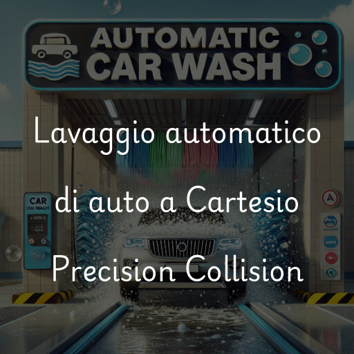 Lavaggio automatico di auto a Cartesio Precision Collision