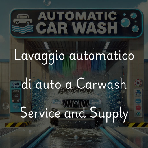 Lavado de autos en Carwash Service and Supply