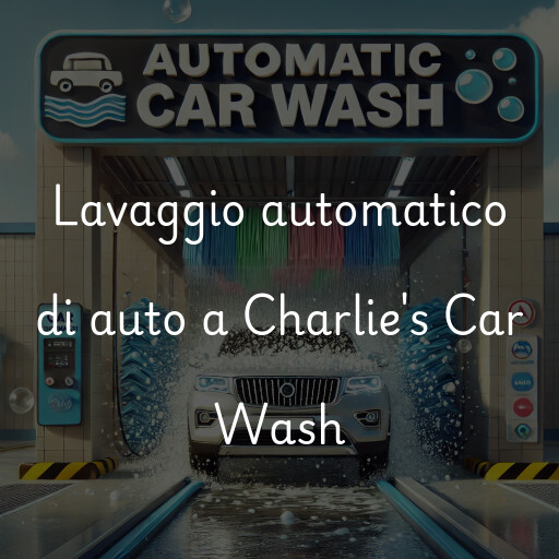 Lavado de autos en Charlie's Car Wash