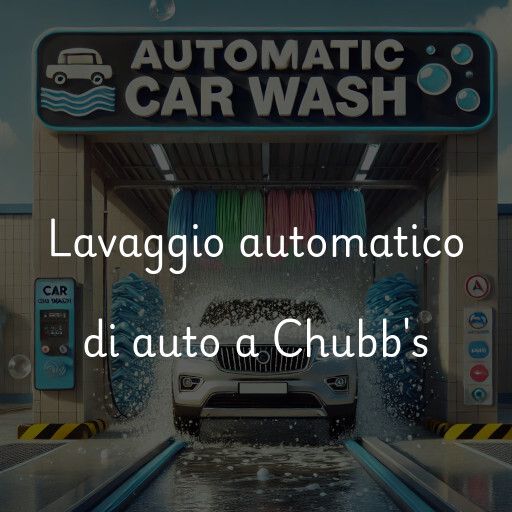 Lavaggio automatico di auto a Chubb's