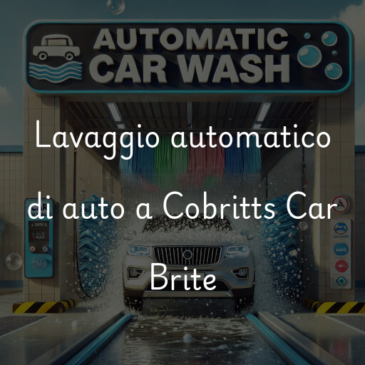 Lavado de autos en Cobritts Car Brite