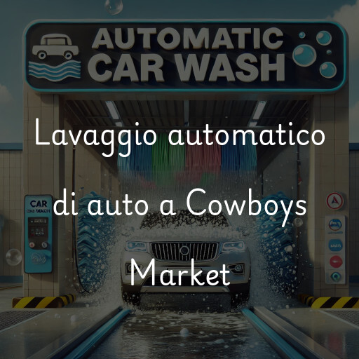 Lavado de autos en Cowboys Market
