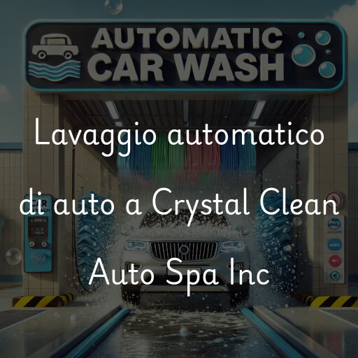 Lavaggio automatico di auto a Crystal Clean Auto Spa Inc