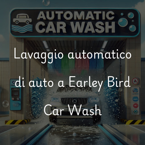 Lavado de autos en Earley Bird Car Wash