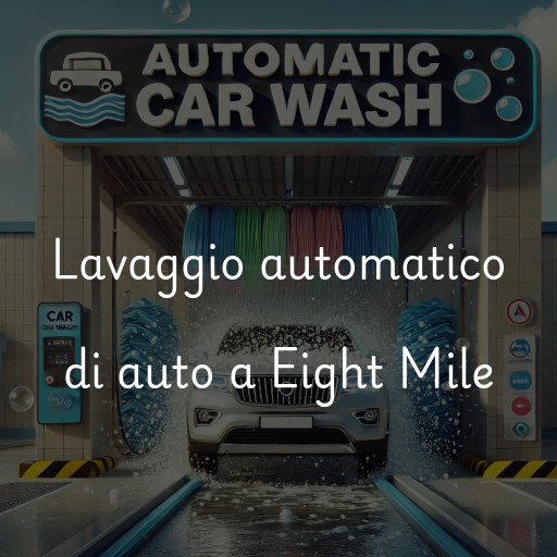 Lavaggio automatico di auto a Eight Mile