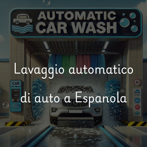 Lavaggio automatico di auto a Espanola