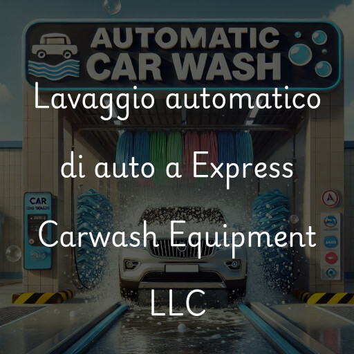 Lavado de autos en Express Carwash Equipment LLC