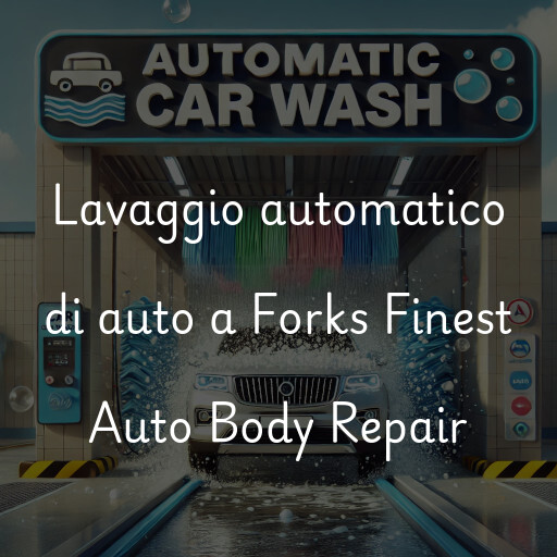 Lavado de autos en Forks Finest Auto Body Repair