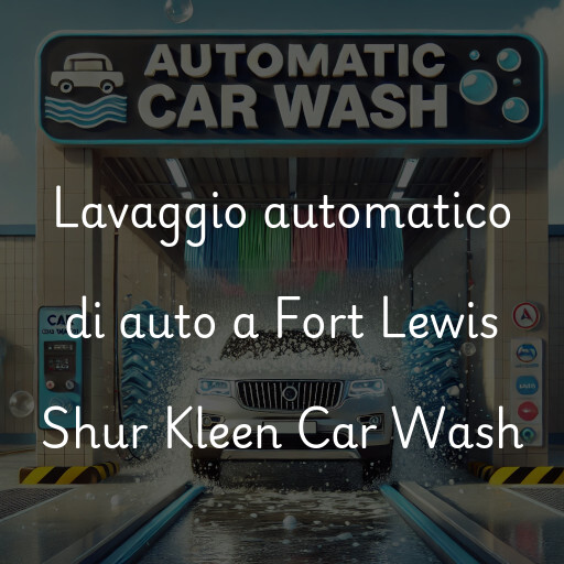 Lavaggio automatico di auto a Fort Lewis Shur Kleen Car Wash