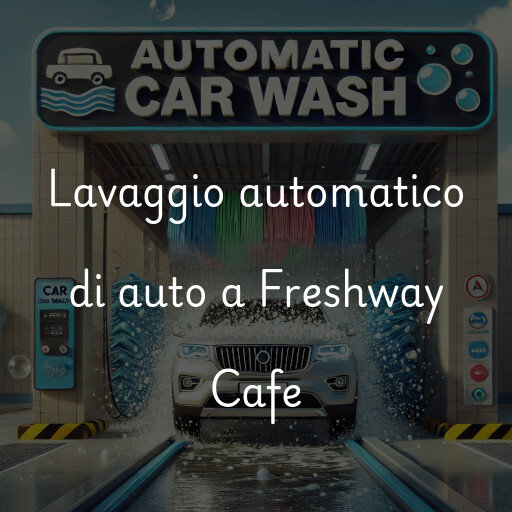 Lavaggio automatico di auto a Freshway Cafe