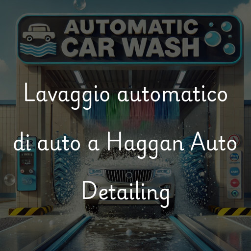 Lavaggio automatico di auto a Haggan Auto Detailing