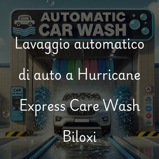 Lavado de autos en Hurricane Express Care Wash Biloxi