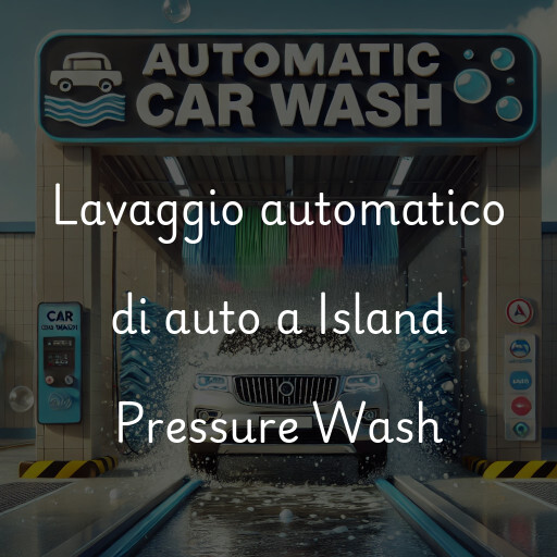 Lavaggio automatico di auto a Island Pressure Wash
