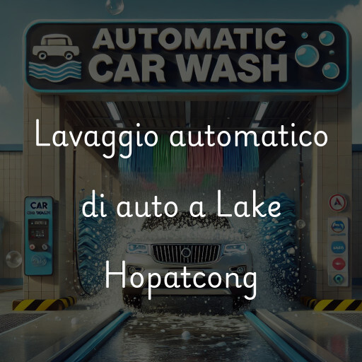 Lavaggio automatico di auto a Lake Hopatcong