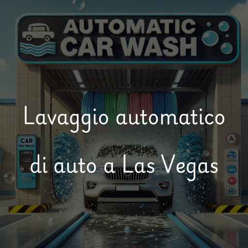 Lavaggio automatico di auto a Las Vegas