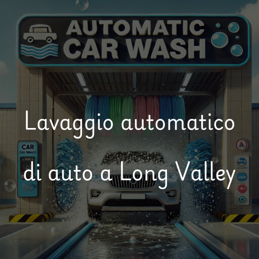 Lavaggio automatico di auto a Long Valley