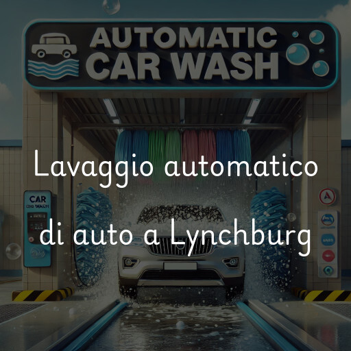 Lavaggio automatico di auto a Lynchburg