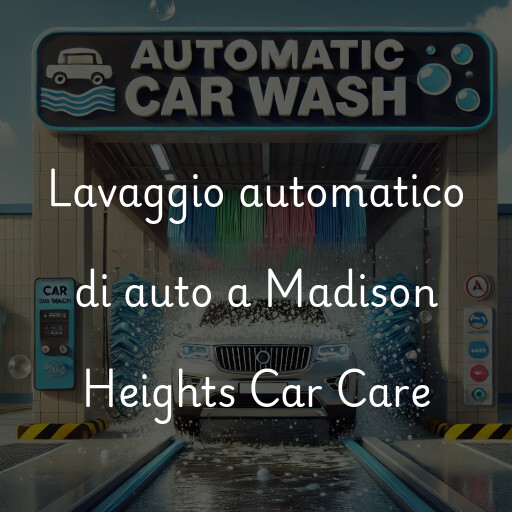 Lavado de autos en Madison Heights Car Care