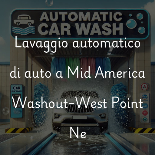 Lavado de autos en Mid America Washout-West Point Ne