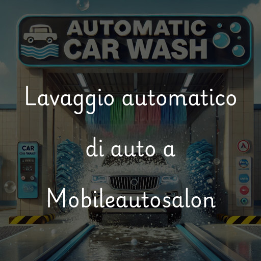 Lavaggio automatico di auto a Mobileautosalon