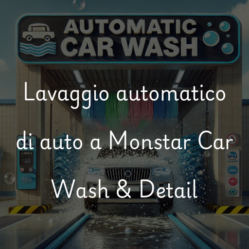 Lavado de autos en Monstar Car Wash & Detail