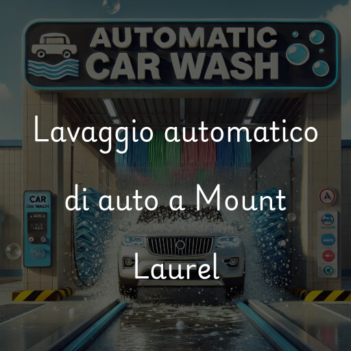 Lavaggio automatico di auto a Mount Laurel