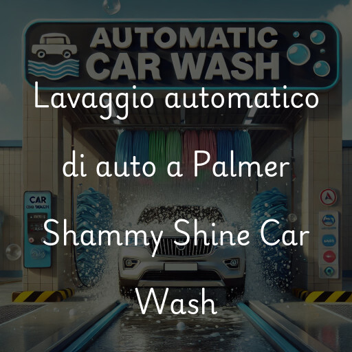 Lavaggio automatico di auto a Palmer Shammy Shine Car Wash