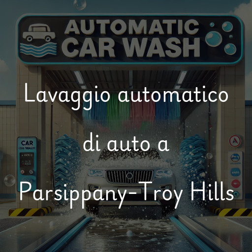Lavaggio automatico di auto a Parsippany-Troy Hills
