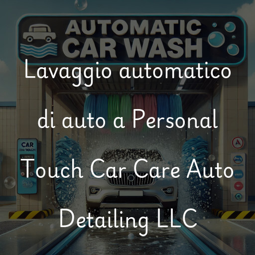Lavaggio automatico di auto a Personal Touch Car Care Auto Detailing LLC