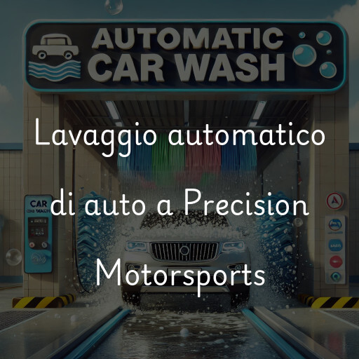 Lavado de autos en Precision Motorsports