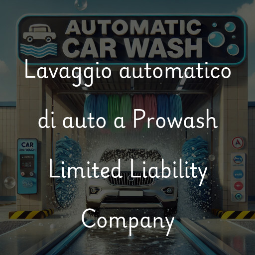 Lavaggio automatico di auto a Prowash Limited Liability Company