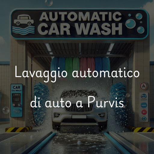 Lavaggio automatico di auto a Purvis