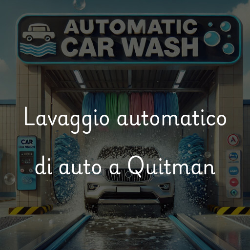 Lavaggio automatico di auto a Quitman