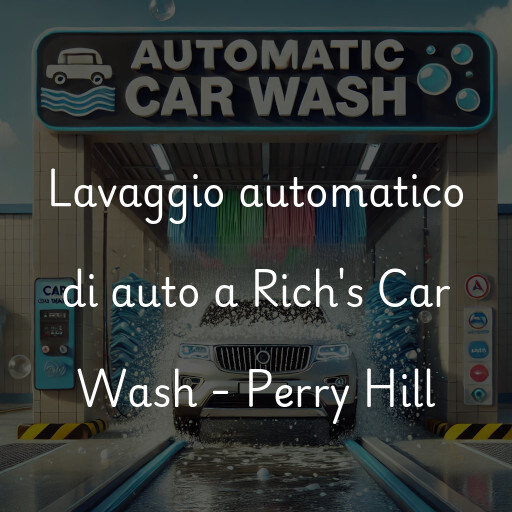 Lavado de autos en Rich's Car Wash - Perry Hill
