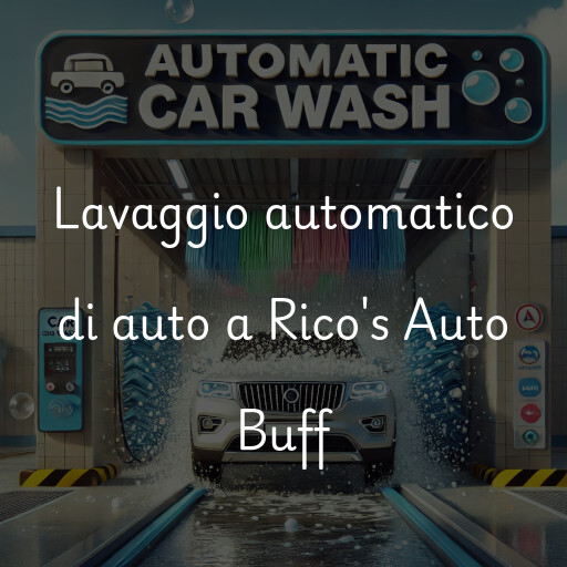 Lavado de autos en Rico's Auto Buff