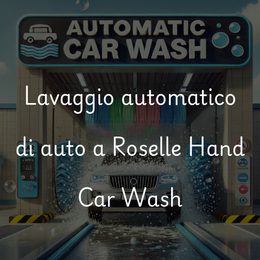 Lavaggio automatico di auto a Roselle Hand Car Wash