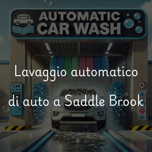 Lavaggio automatico di auto a Saddle Brook