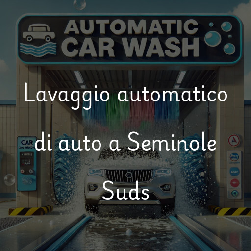 Lavaggio automatico di auto a Seminole Suds
