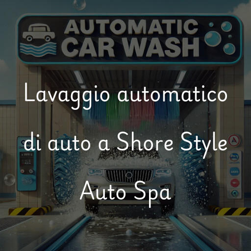 Lavaggio automatico di auto a Shore Style Auto Spa