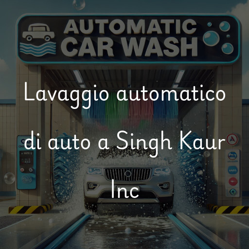 Lavaggio automatico di auto a Singh Kaur Inc