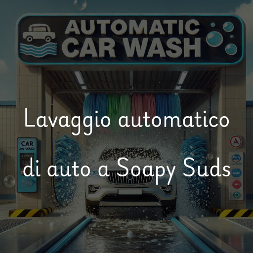 Lavado de autos en Soapy Suds