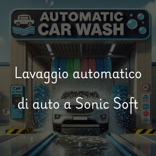 Lavaggio automatico di auto a Sonic Soft