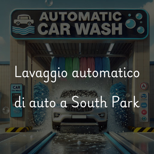 Lavaggio automatico di auto a South Park