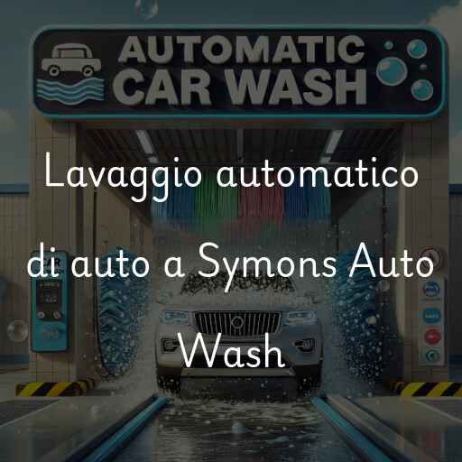 Lavaggio automatico di auto a Symons Auto Wash