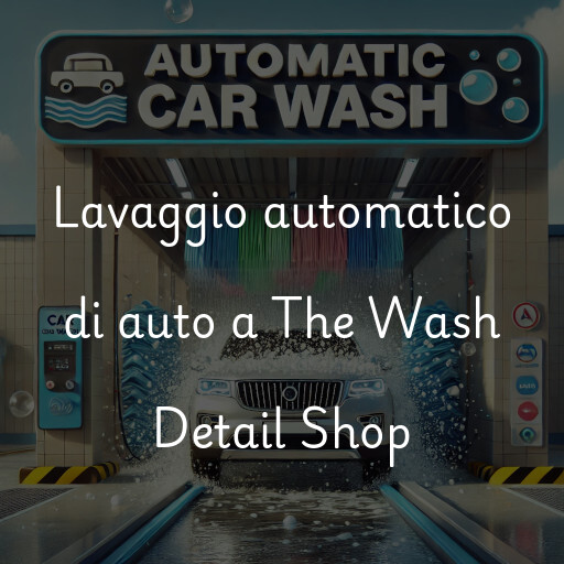 Lavado de autos en The Wash Detail Shop