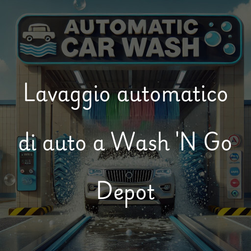 Lavaggio automatico di auto a Wash 'N Go Depot
