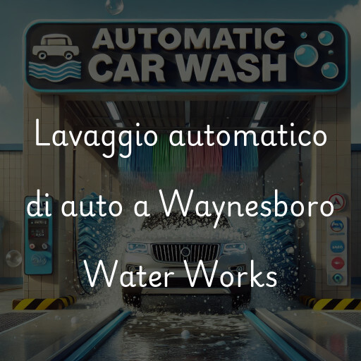 Lavaggio automatico di auto a Waynesboro Water Works