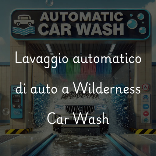 Lavaggio automatico di auto a Wilderness Car Wash